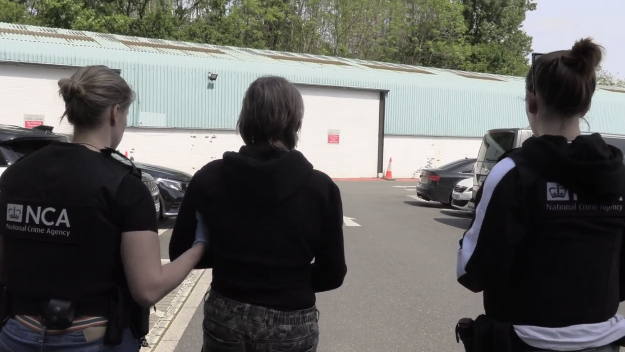 Arrest of Chelsea Allingham