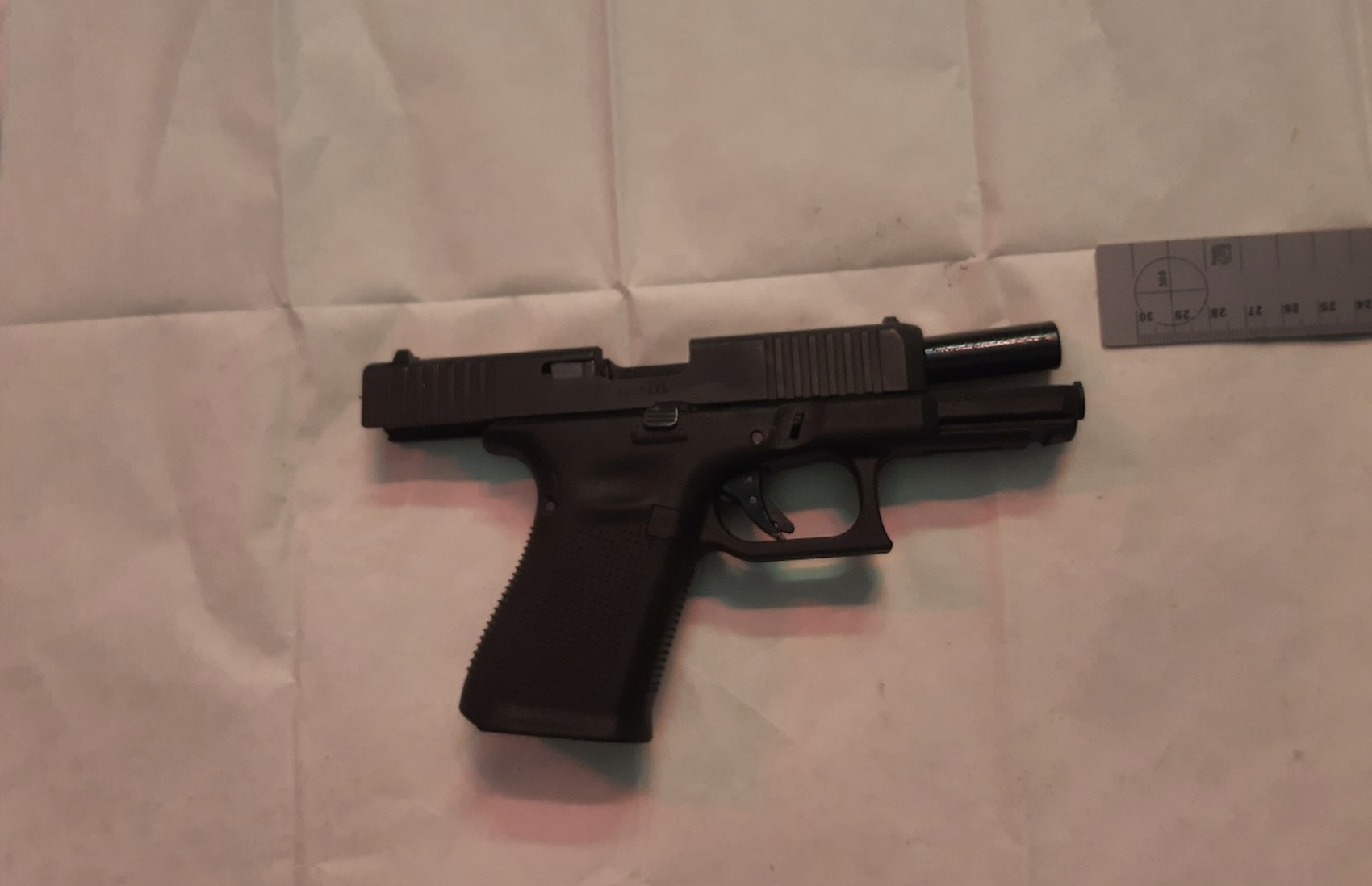 Seized gun Petar Petrov