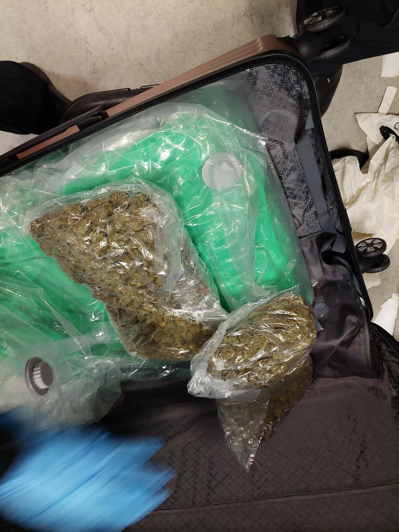 Heathrow seizure of cannabis