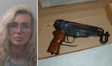 Woman jailed for nine years for smuggling arsenal of military grade weapons