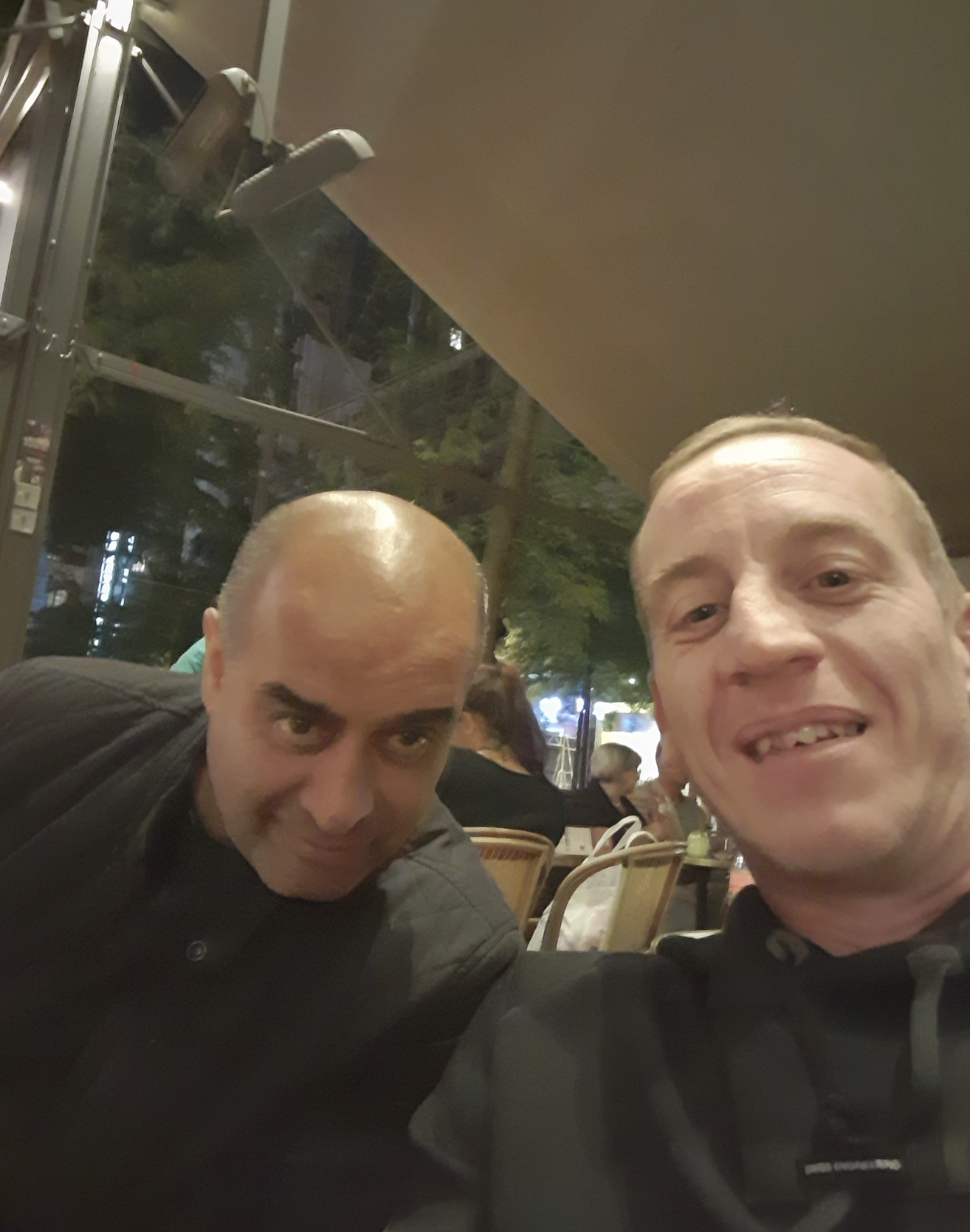 Jon Paul Clark & Rajesh Bakshi selfie