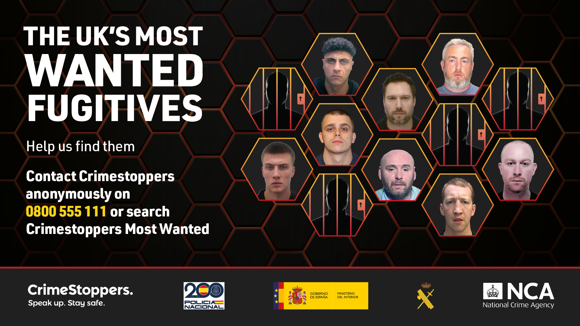 The UK's most wanted fugitives